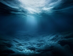 Shadows of the Abyss: Dark Ocean Backgrounds