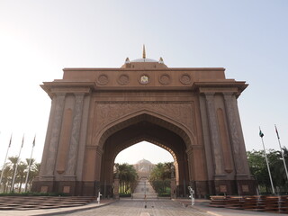 Fototapeta premium アラブ首長国連邦 アブダビ エミレーツパレス