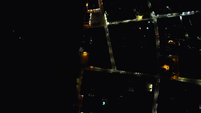 The Malec&oacute;n of Mompox &ndash; Nighttime Elegance from Above