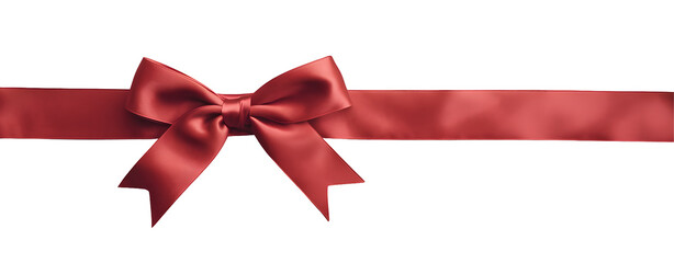Elegant Red Satin Ribbon Bow on Black Background Perfect for Holiday Gift Wrapping Decoration Design Element Festive Celebration Anniversary Romantic Valentines Day Present Luxury Texture Image tie   