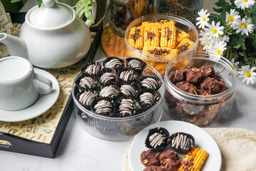 Popular cookies in Malaysia during celebration of Eid Mubarak (Hari Raya).  