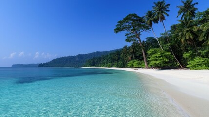 Fototapeta premium Tropical Beach Paradise