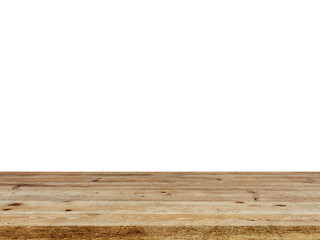 Empty Wooden Table Top