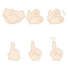 いろいろなハンドサイン2