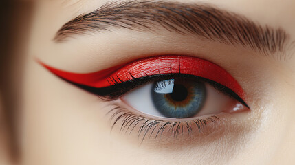 Obraz premium close up of eye