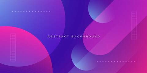 Dynamic color background with purple and blue gradient color design. Simple pattern for background. Eps10 vector