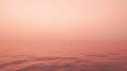 Fototapeta premium Serene Sunset over Calm Ocean Waters