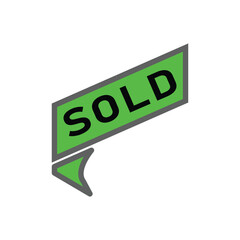  sold green full color ribbon vector icon discount sale sticker lebel minimalist design for digital and print projects
 Graphic Design Icons Making a Huge Impact on Visual Aesthetics