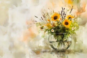 Beautiful Floral Still Life Painting