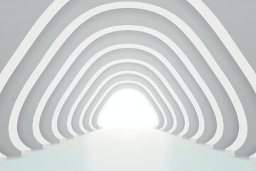 Modern Minimalist Architectural Tunnel Design