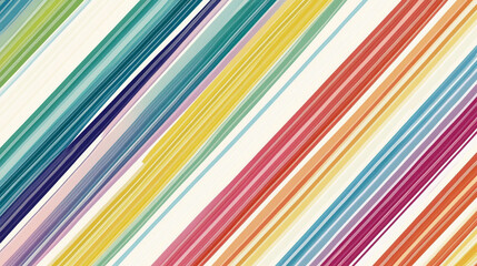 Obraz premium Colorful Diagonal Lines Abstract Wallpaper