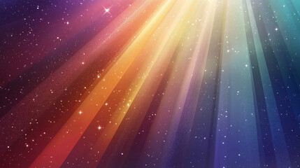 Colorful Eruption Abstract Wallpaper