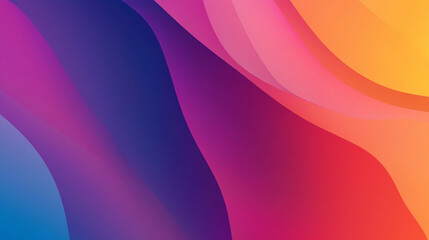Colorful Wavy Abstract Wallpaper
