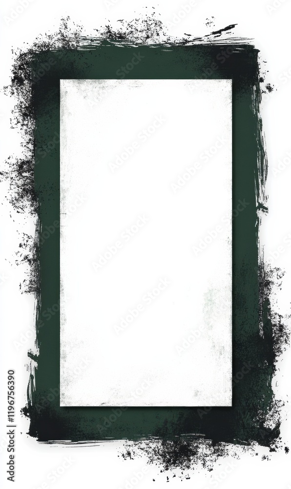 Poster creative space for text presentation with a textured frame suitable for design mock up projects. gen