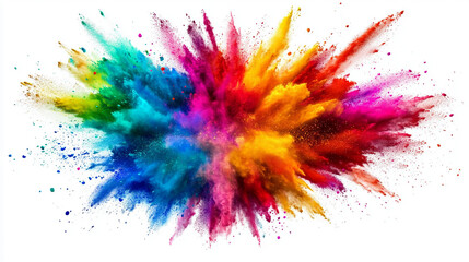 Colorful Explosion Abstract Wallpaper