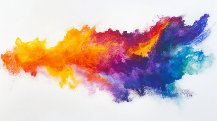 Colorful Explosion Abstract Wallpaper