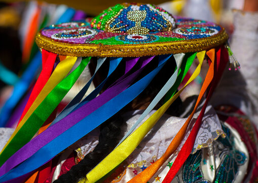 Qulla Dancer At Qoyllur Riti Festival, Ocongate Cuzco, Peru