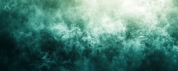 Fototapeta premium Abstract muted green gray blurred background, vivid overlays texture social media cover, high-contrast lighting, Generative AI