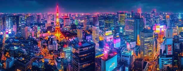 Obraz premium Tokyo Anime Fair-style illustrations