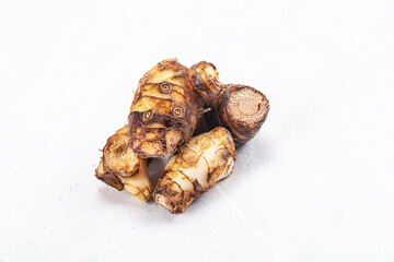 Natural organic raw ginger root