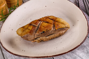 Delicous roasted duck breast fillet
