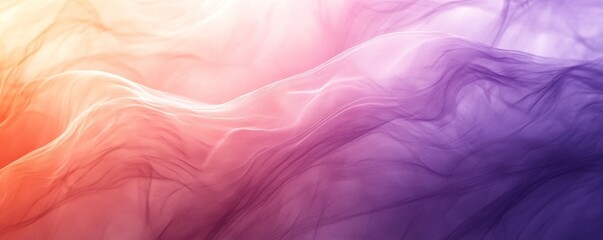 Obraz premium Abstract soft peach lavender noisy background, dimmed contrasts texture album artwork, high-contrast lighting, Generative AI