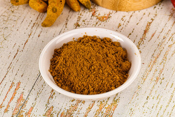 Indian cuisine - curry powder for culinary