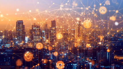 Fototapeta premium Dynamic 3D Concepts of Global Investing, Market Growth, and Business Innovation