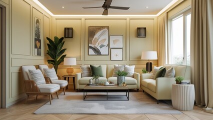 Fototapeta premium modern living room