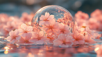 beautiful cherry blossom background for Chinese New Year event, A Lunar New Year 