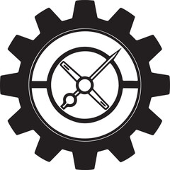 Isolated black clock icon Vector, black clock Silhouette,black clock icon set, black clock for logo,color black clock Vector illustration, Vector Graphic, EPS 10 , clip art work