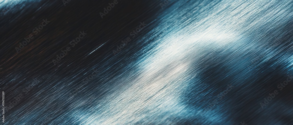 Poster subtle brushed aluminum texture against a sleek black background creating a modern effect
