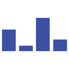 Financial Business Economic Growth Chart Arrow Vector on White Background