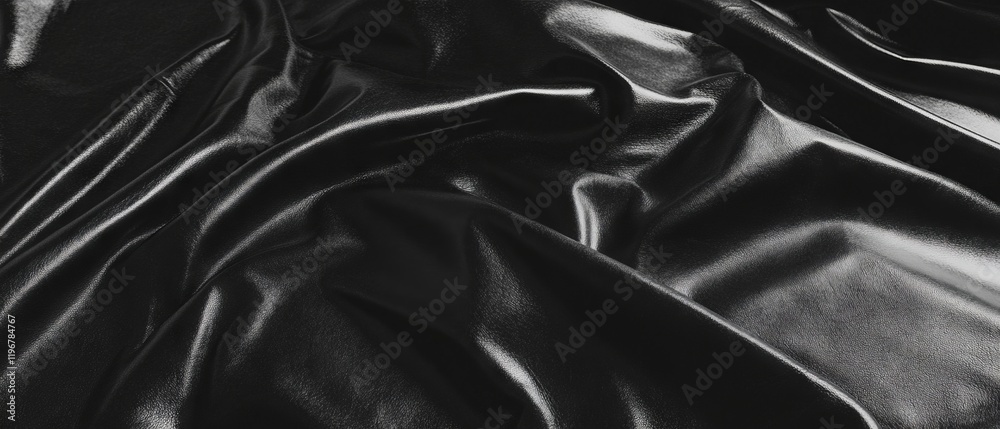 Poster dark leather texture creating a sleek and modern effect with a sophisticated appearance