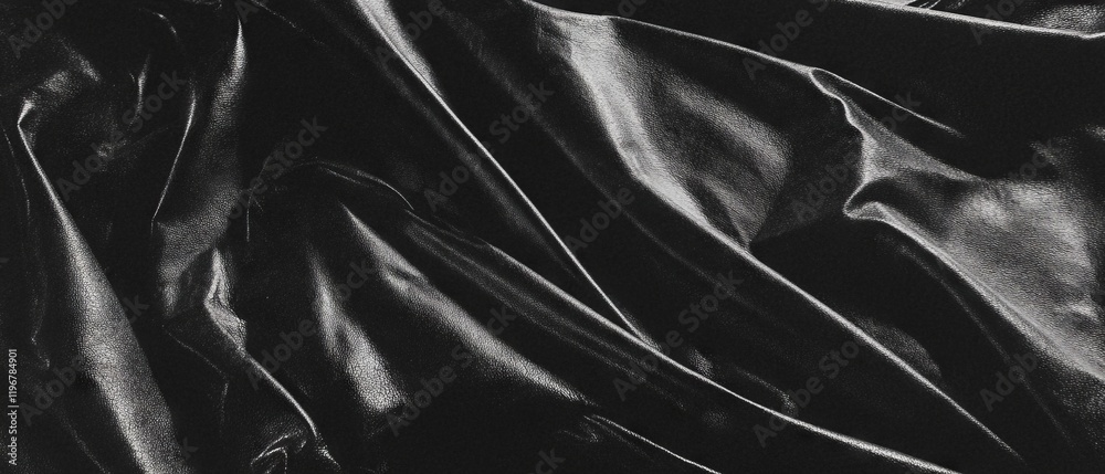 Aufkleber dark leather texture creating a sleek and modern aesthetic with a sophisticated look