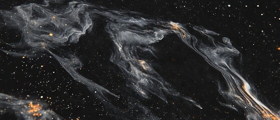 Swirling dark matter simulations reveal cosmic mysteries in deep space