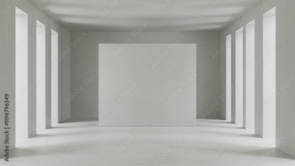 Poster the hall is designed with a minimalistic aesthetic, utilizing a modern light grey color scheme and i