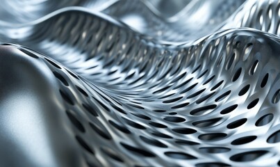 Close-up view of the textured surface of a single large plastic convex shape highlighting its unique pattern
