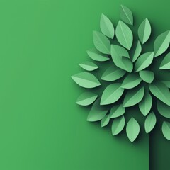 Green design inspirations for clean and realistic compositions in nature eco-friendly environment artistic viewpoint