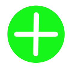 Fototapeta premium Set of realistic colorful 3d plus sign. Different colors arithmetic 3d element, education maths icon, mathematical or medical symbol. Abstract vector illustration isolated on a white background