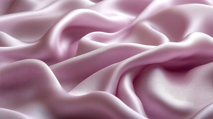 Obraz premium Draped pink silk fabric texture.