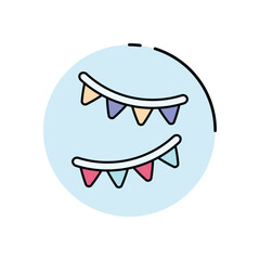 Festive Fiesta vector icon