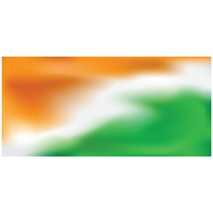 Beautiful abstract background with gradient colors from Indian National flag. Independence Day or Republic Day of India celebration backdrop.
