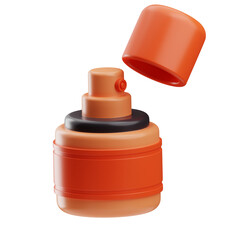 Colorful Spray Bottle with Removable Cap