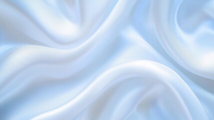 Obraz premium A white fabric with a blue hue