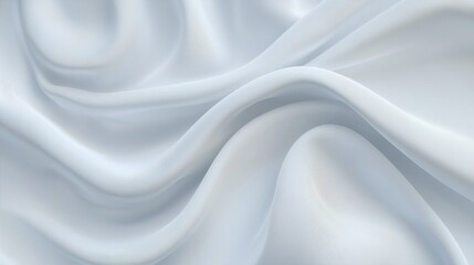 Obraz premium A white fabric with a pattern that looks like a wave