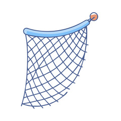 fishing net vector icon, fishing net vector illustration -simple illustration of fishing net, perfect for fishing net logos and icons and themed design 