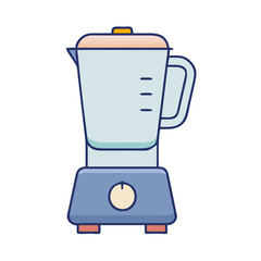 blender vector icon, blender vector illustration -simple illustration of blender, perfect for blender logos and icons and themed design 