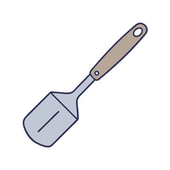 spatula vector icon, spatula vector illustration -simple illustration of spatula, perfect for spatula logos and icons and themed design 
