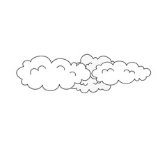 Cartoon Cloud Illustration